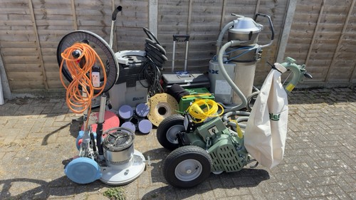 Full floor sanding equipment - floor,