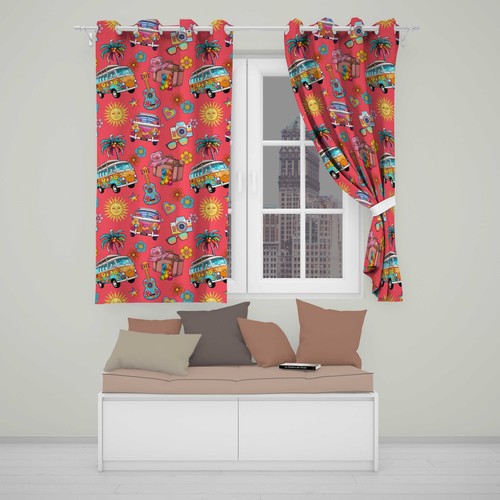 Blackout eyelet curtains - blackout,