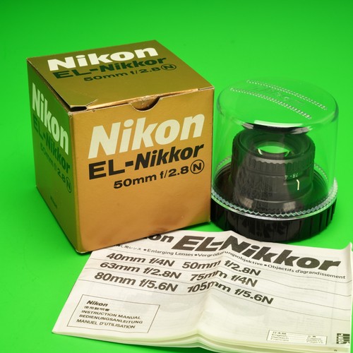 Nikon nikkor enlarger - el-nikkor, lens