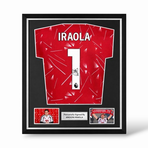 Iraola signed framed - signed,