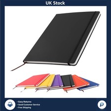 Notebook with leather - with,