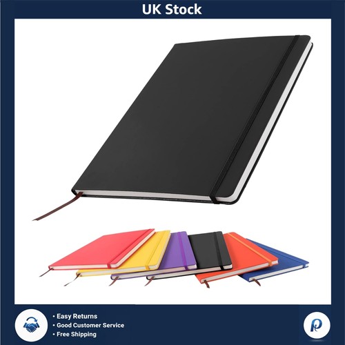 Notebook with leather - a4, pu