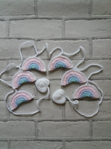Handmade crochet pastel - handmade,