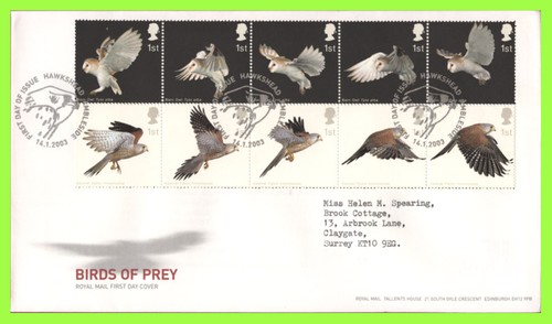 2003 birds of prey set - ​g.b.,