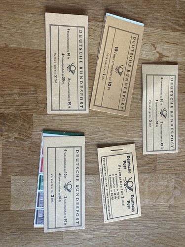 Germany old stamp - germany, booklets