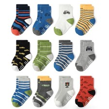 12 Pair Baby Toddler Socks