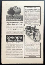 1914 Henderson Motorcycle AD