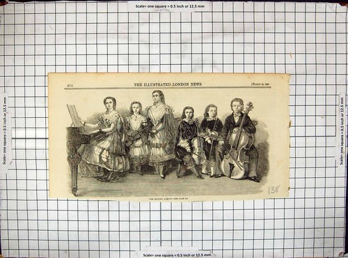 Original old antique - antique, print