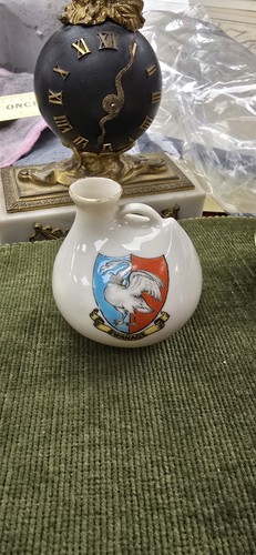 Carlton china roman vase - w&r,