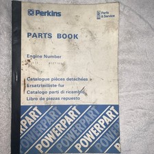 PERKINS EAGLE 350TX PARTS BOOK AS FITTED TO LEYLAND CONSTRUCTOR ERF FODEN TRUCKS