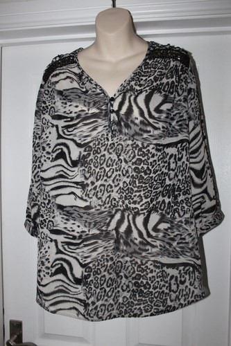 Animal print top - animal,