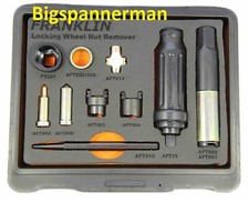 FRANKLIN TOOLS AFT26 Locking Wheel Nut Removal Set Tool  + Impact Driver