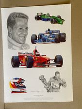 Motor racing art - , print