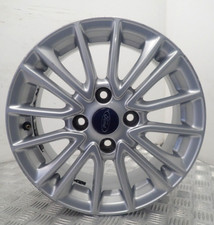 FORD KA+ 15'' SILVER ALLOY WHEEL RIM J7BC-1007-BA (X-273)