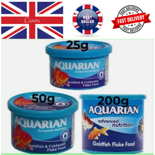 Aquarian goldfish flake - goldfish,
