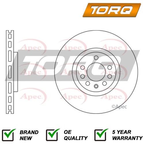 Brake disc front torq fits - front,