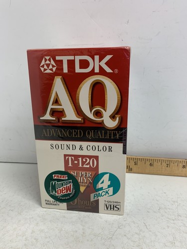 Tdk blank vhs tapes - tdk,