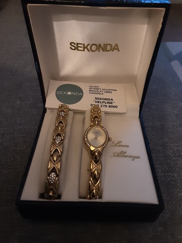 Ladies sekonda gold - ladies, plated