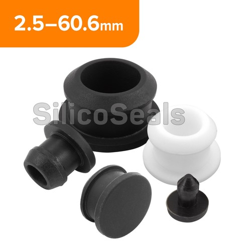 Snap hole plug silicone - plug,