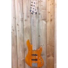 Cort GB75JJ Amber Finish 5-String Jazz Bass B-Stock