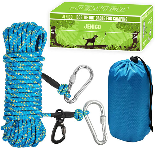 50ft dog tie - out, for