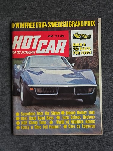 Hot car magazine june 1973 - hot,