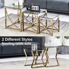 Nest of Coffee Tables Set 3