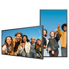 55In digital business display screen Outdoor TV Weatherproof IP65 Partial Sun