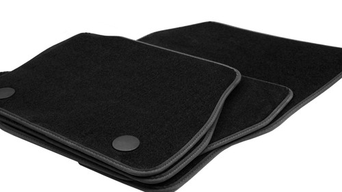 Luxury plush black carpet - plush,