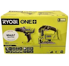Ryobi Combi Drill & Jigsaw Set