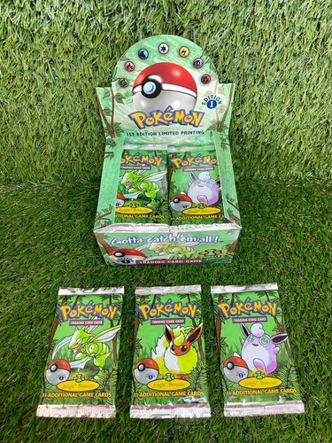 Box fresh pokemon 1st - pokemon,