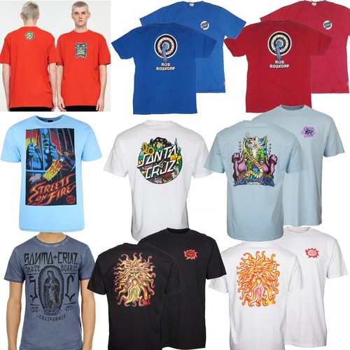 Santa cruz skateboard tee - cruz,