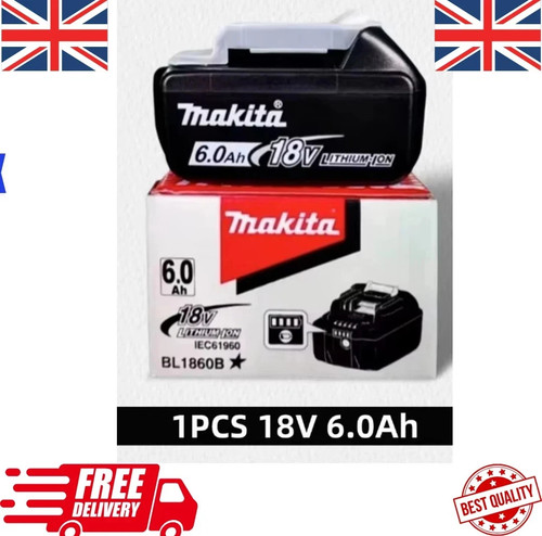 Makita 18v 0ah - makita, 6.0ah