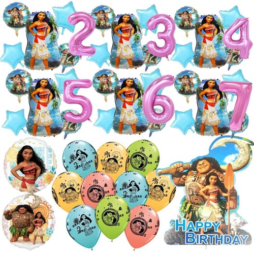 Moana balloons set moana age