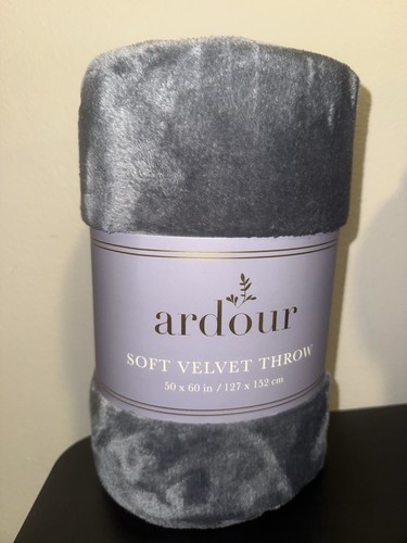 Ardour soft velvet throw - ardour,