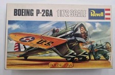 REVELL Boeing P-26 A 1:72 Vintage Plastic Model Aircraft Kit H-656