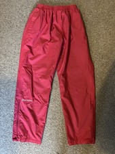 Red Sprayway Waterproof Trousers, Age 12-13 Years 