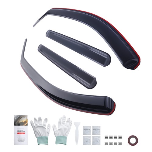 4pcs acrylic wind deflectors - acrylic,