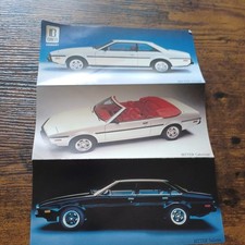 Bitter SC Car Brochure - 1985