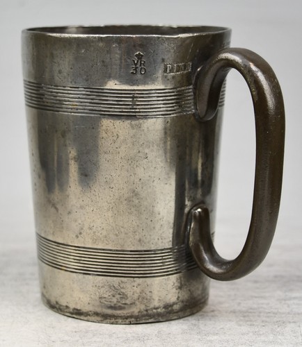 Fine antique pewter pint - antique,