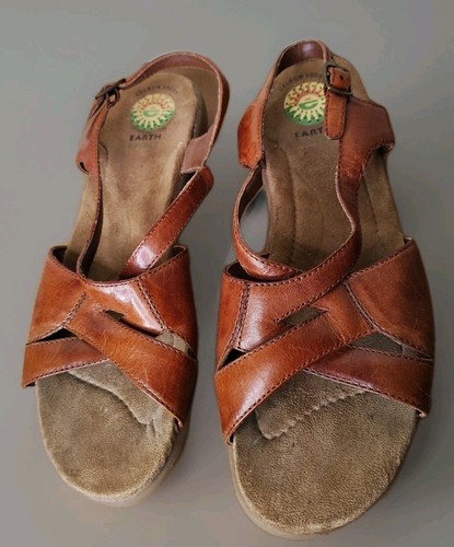 Brown leather earth spirit - brown,