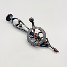 Millers Falls 8" EGGBEATER HAND DRILL Jewelers Tool ANTIQUE ORIGINAL RARE!