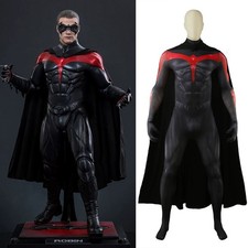 Robin Cosplay Jumpsuit Cloak