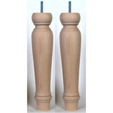 2 STRONG Turned SOLID WOODEN