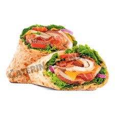 Fresh wraps sticker - -, cafe