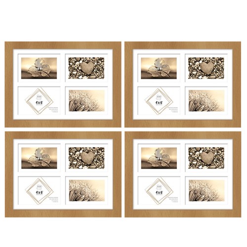 Multi picture glass - x, 6"