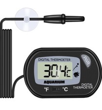 Digital LCD Thermometer Aquarium Fish Tank Vivarium Water