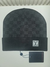 Louis Vuitton Men's Grey/Black Beanie