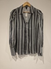 River Island Black White Chain