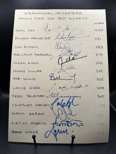 Cricketers over 300 wickets - 300, x
